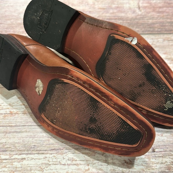 Florsheim Sz 10D Postino Cap Toe Oxford in Cognac • NEW! main image 4